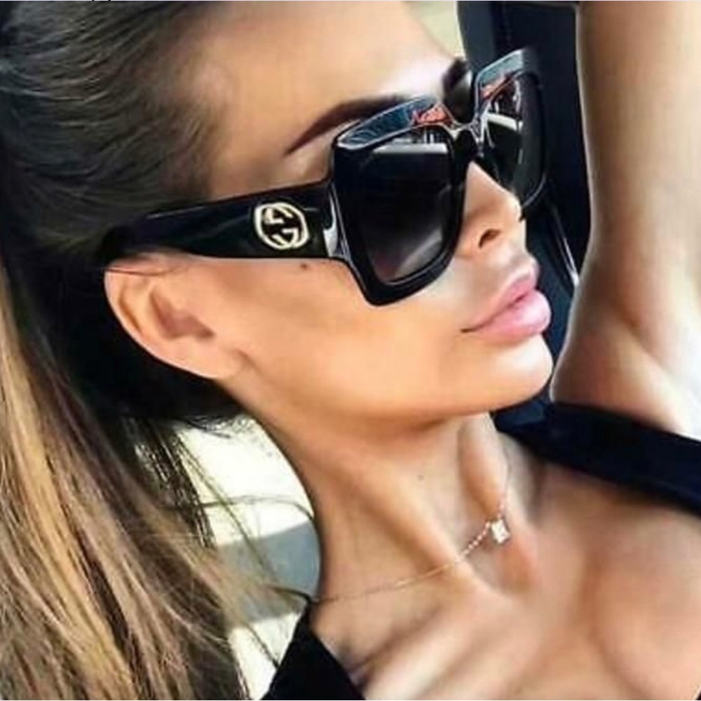 Oversized Gucci Sunglasses